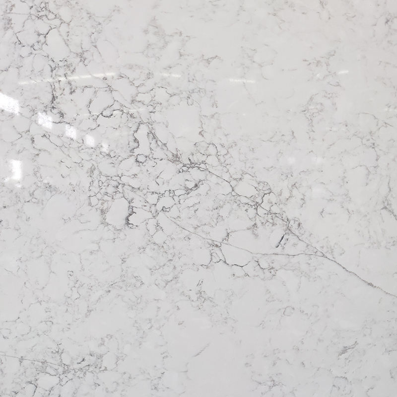 Thin Veins Calacatta Quartz Countertops